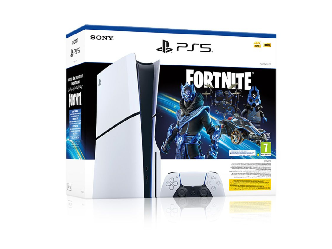 PlayStation®5 Fortnite® Cobalt Star Bundle | PS5 Slim | 1TB SSD PlayStation®5 Fortnite® Cobalt Star Bundle | PS5 Slim | 1TB SSD